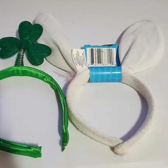 CHILDREN'S BUNNY EARS & ST.PATRICKS DAY HEAD PIECES. - Picture 4 of 4